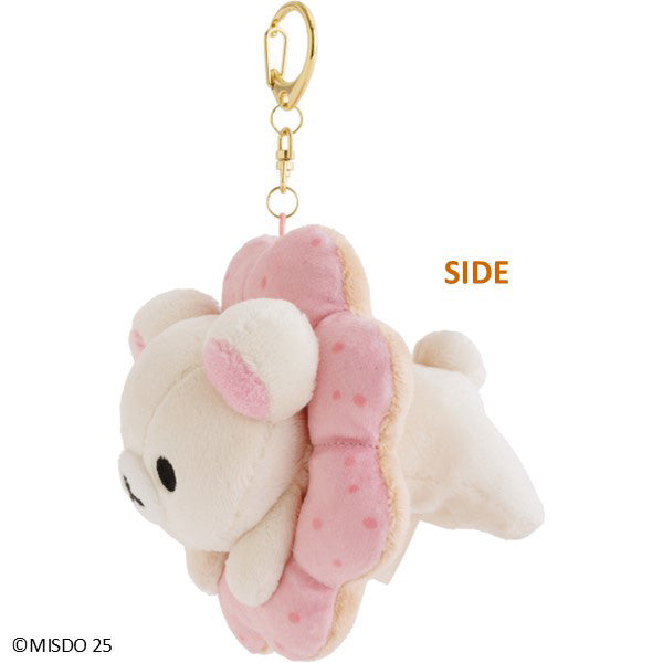 San-X Rilakkuma Korilakkuma Plush Keychain from mister donut theme San-X Japan