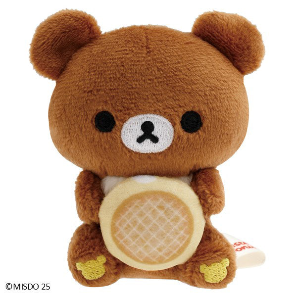 San-X Rilakkuma Tenori Plush Rilakkuma/ Korilakkuma/ Kiiroitori/ Chairoi koguma from mister donut theme San-X Japan