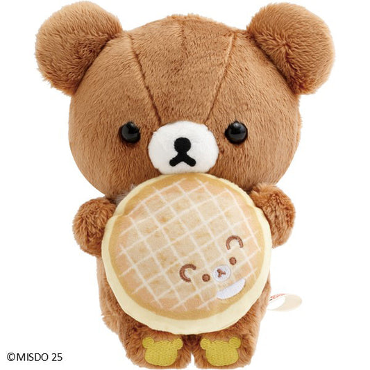 San-X Chairoi koguma Donut MakuMaku Plush Angel Cream from mister donut theme San-X Japan