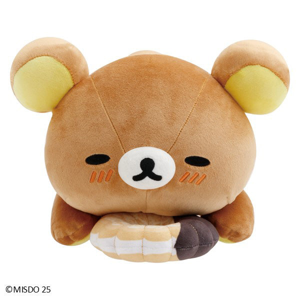 San-X Rilakkuma MakuMaku Cushion Plush from mister donut theme San-X Japan