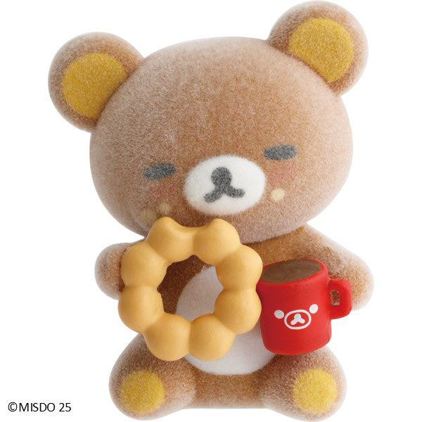 San-X Rilakkuma Petit Collection Rilakkuma Pondy Ring Donut from mister donut theme San-X Japan