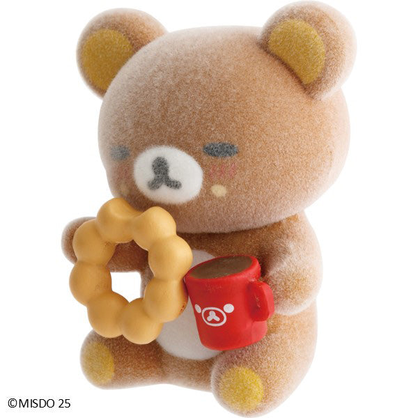 San-X Rilakkuma Petit Collection Rilakkuma Pondy Ring Donut from mister donut theme San-X Japan