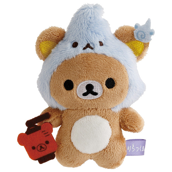 San-X Rilakkuma Yo-kai Halloween Tenori Plush 2025 Rilakkuma/ Korilakkuma/ Kiiroitori/ Koguma San-X Japan