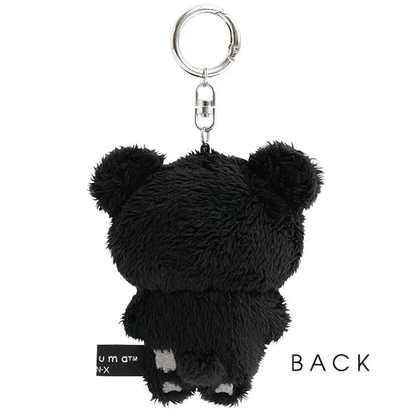 San-X Rilakkuma Chairoi koguma Plush Keychain Basic Rilakkuma Monochrome theme from San-X Japan