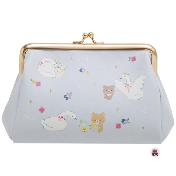 San-X Rilakkuma Pouch from 'Swan & Gold flowers' theme San-X Japan