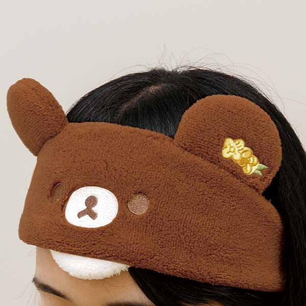 San-X Chairoi koguma Headband from 'Rilakkuma Swan and Golden Flowers' theme San-X Japan