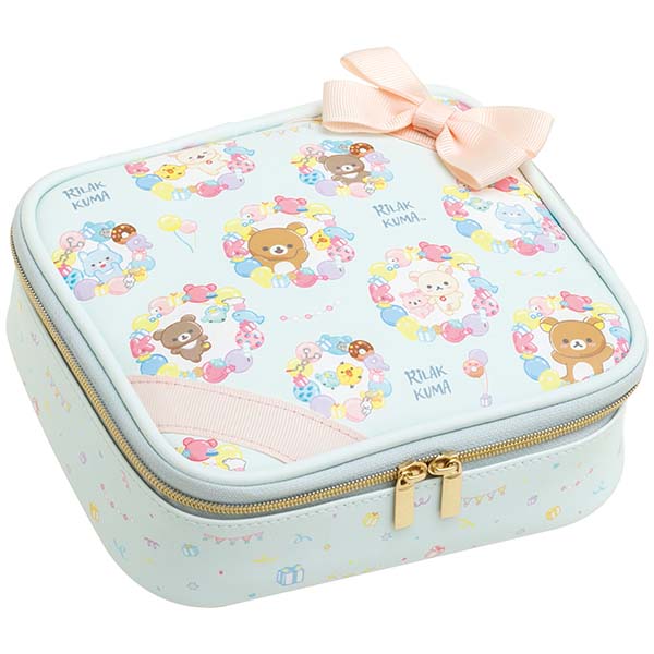 Rilakkuma Square Pouch from Happy For You Theme San-X Japan