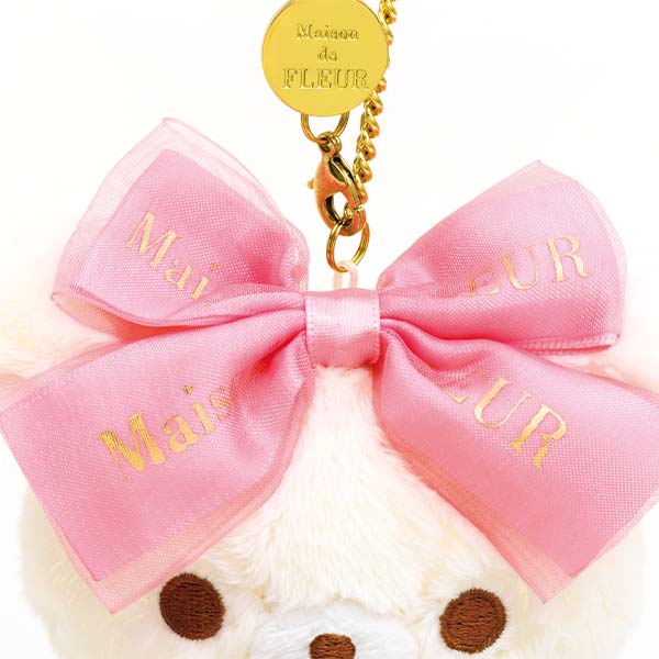 San-X Korilakkuma x Maison de Fleur Plush Keychain Limited Edition San-X Japan