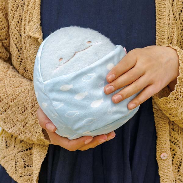 San-X Sumikko gurashi Tokage plush 'Sumikko Baby' Swaddled Baby Tokage theme San-X Japan