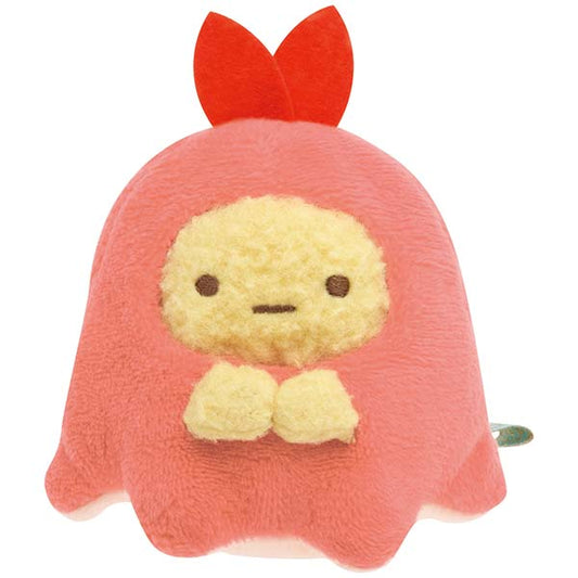 San-X Sumikko gurashi Plush Octopus Sausage Ebi furai no shippo from Welcome to Food Kingdom! theme San-X Japan