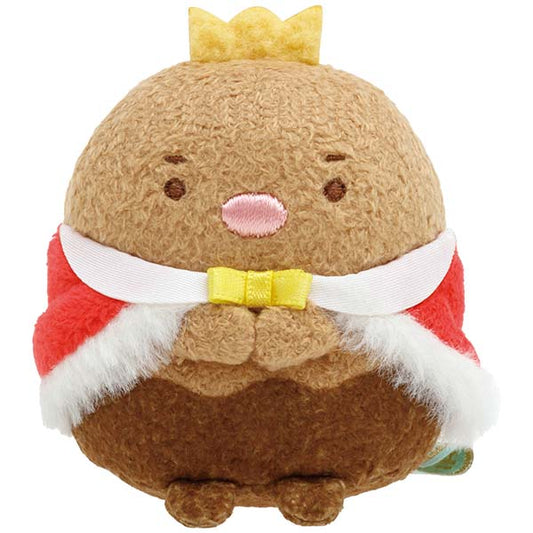 San-X Sumikko gurashi Tonkatsu King Plush from Welcome to Food Kingdom! theme San-X Japan