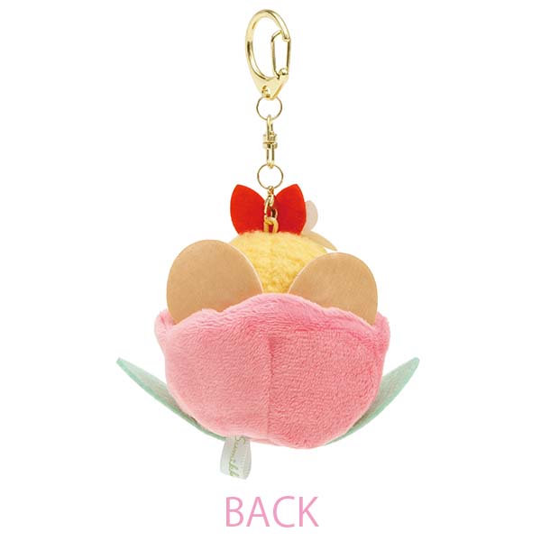 San-X Sumikko gurashi Plush Keychain Ebi furai , Aji furai from 'Flower garden of Zassou & Fairies' theme San-X Japan