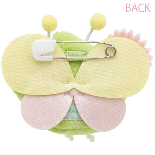 San-X Sumikko gurashi Zassou Plush badge Zassou & Fairies Flower garden theme from San-X Japan