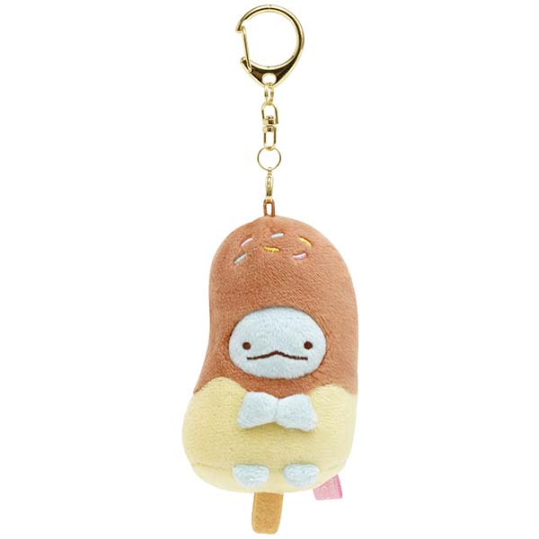 San-X Sumikko guarshi Plush Keychain Tapioca/ Penguin/ Tokage from 'Sumikko Ennichi Summer Festival!' San-X Japan