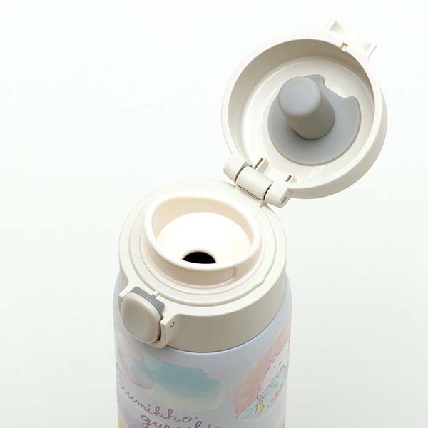 Sumikko gurashi 480ml Stainless Bottle Keep Cool and Warm Bottle from 'Day after day we have fun in the corner' theme San-X Japan