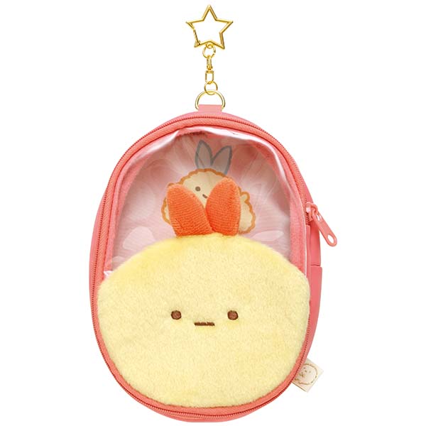 San-X Sumikko gurashi Plush Pouch with keychain From Love! Sumikko! Theme San-X Japan