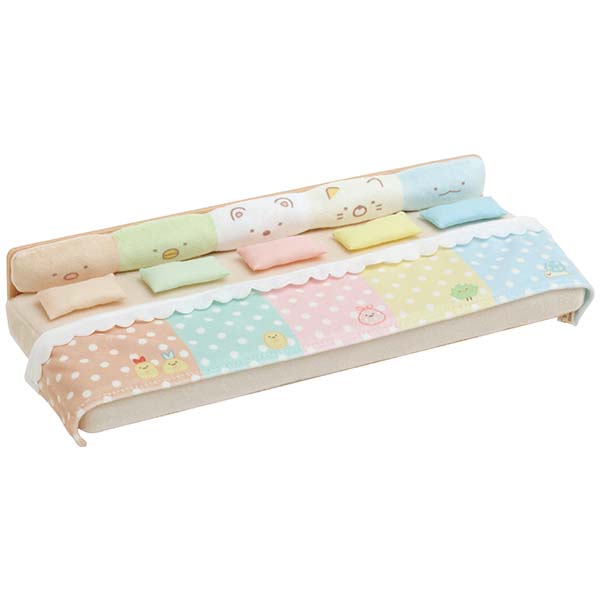 San-X Sumikko gurashi Plush Sumikko Bed Deluxe for Tenori plush from Sumikkomono Theme San-X Japan