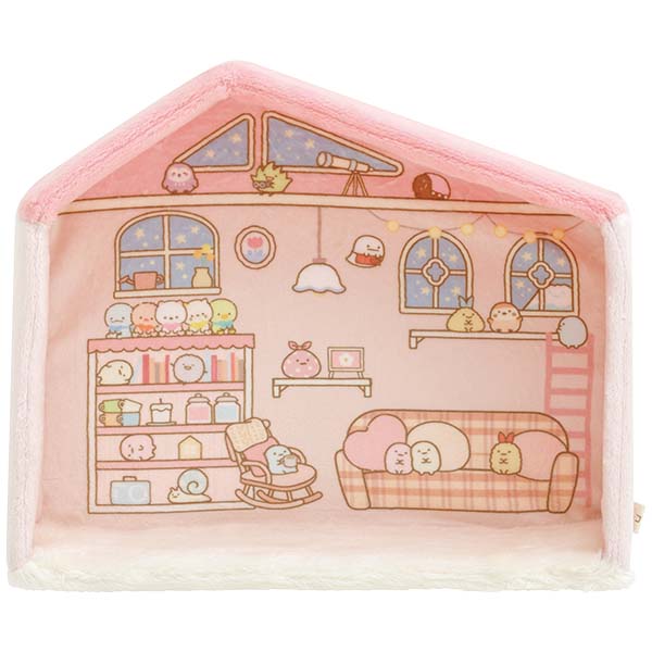 San-X Sumikko gurashi Plush Set of 'Sumikko House' from Sumikkomono Theme San-X Japan