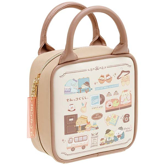 San-X Sumikko gurashi Mini Top Handle Bag Pouch from 'Hotel New Sumikko' San-X Japan