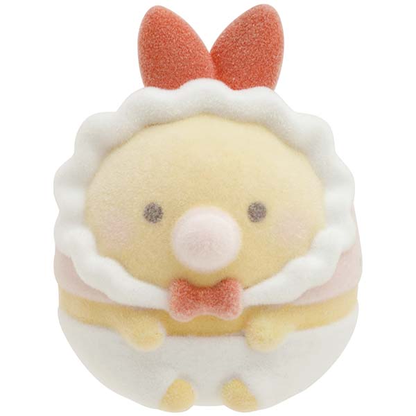 San-X Sumikko gurashi Ebi furai no shippo in Baby Bottle Petit Mascot Figure Flocking San-X Japan