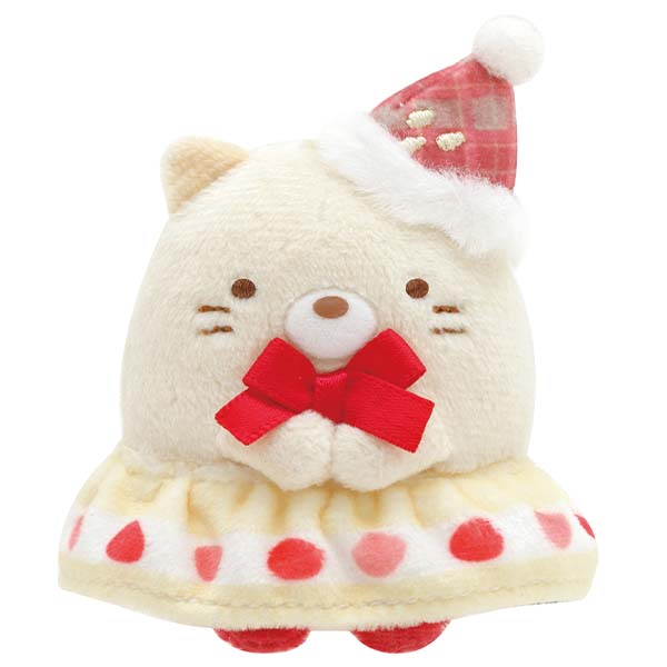 San-X Sumikko gurashi Tenori Plush Strawberry Christmas Theme 2023 San-X Japan