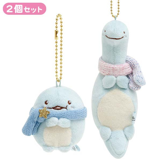 San-X Sumikko gurashi Plush Keychain Set from 'Tokage and Tokage's mother and Kira-Kira Night' Theme San-X Japan