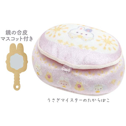 San-X Sumikko gurashi Tenori Plush Treasure Box from 'Rabbit's Mysterious Magic Spells' Theme San-X Japan