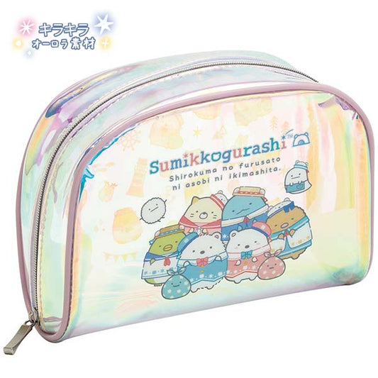 San-X Sumikko gurashi Pouch/ Case from 'Shirokuma's Hometown' Theme San-X Japan
