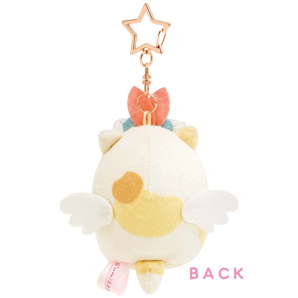 Sumikko gurashi Neko Plush Keychain from Angel Ebiten Idol Theme from San-X Japan