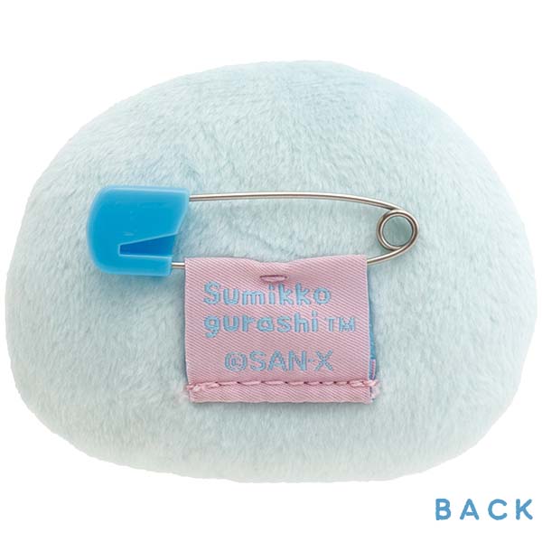 San-X Sumikko gurashi Tokage Emoji Plush Badge San-X Japan