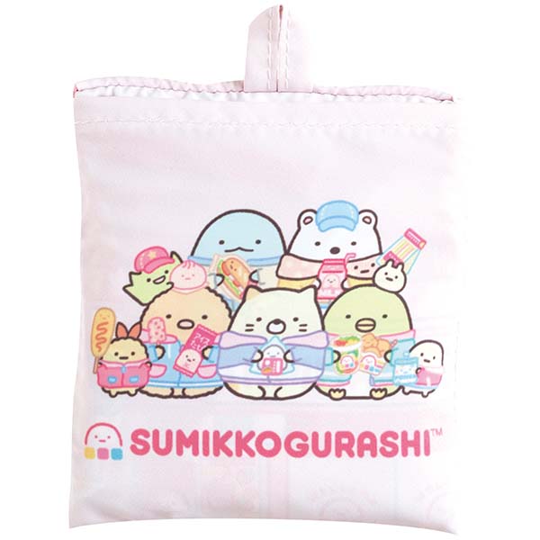 San-X Sumikko gurashi Foldable Eco Reusable Bag from Wakuwaku Tapioca Convenience Store San-X Japan