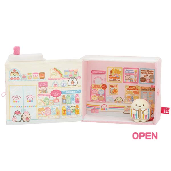 San-X Sumikko gurashi Scene Plush Set from Wakuwaku Tapioca Convenience Store San-X Japan