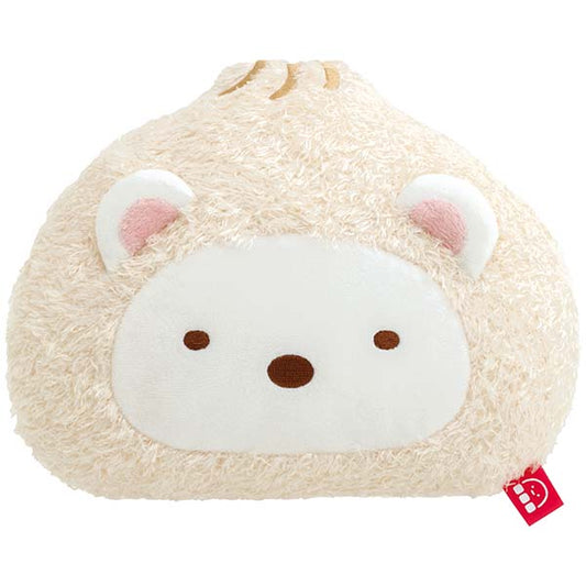 San-X Sumikko gurashi Shirokuma Pork Bun Plush from Waku Waku Tapioca Convenience Store San-X Japan