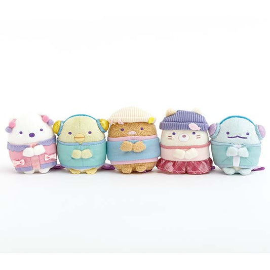 San-x Sumikko gurashi Tenori plush Shirokuma/ Penguin/ Tonkatsu/ Neko/ Tokage from City Pop Sumikko Theme San-X Japan