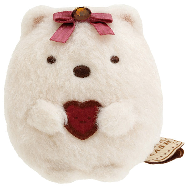 Sumikko gurashi Tenori Plush Chocolate Color Image from Chocolate Fair at Sumikko Cafe Theme San-X Japan