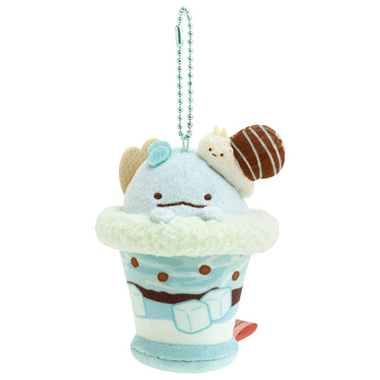 San-X Sumikko gurashi Tokage Plush Keychain from Chocolate Fair at Sumikko Cafe San-X Japan