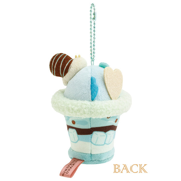 San-X Sumikko gurashi Tokage Plush Keychain from Chocolate Fair at Sumikko Cafe San-X Japan