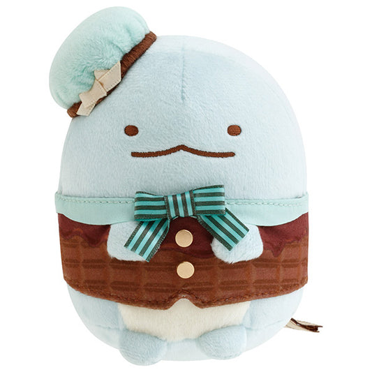 San-X Sumikko gurashi Atsumete Plush Tokage from Chocolate Fair at Sumikko Cafe Theme San-X Japan