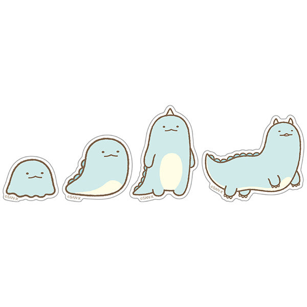 San-X Sumikko gurashi Tokage Die-cut Sticker from If Sumikko Evolved...Theme San-X Japan