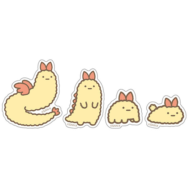 San-X Sumikko gurashi Ebifurai no shippo Die-cut Sticker from If Sumikko Evolved...Theme San-X Japan