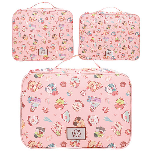 San-X Sumikko gurashi Travel Pouch Set of 3! from Hotel New Sumikko theme San-X Japan
