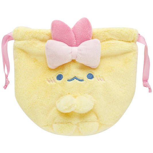 San-X Sumikko gurashi Drawstring Bag from Yumemiru Dreaming Shippos Theme San-X Japan