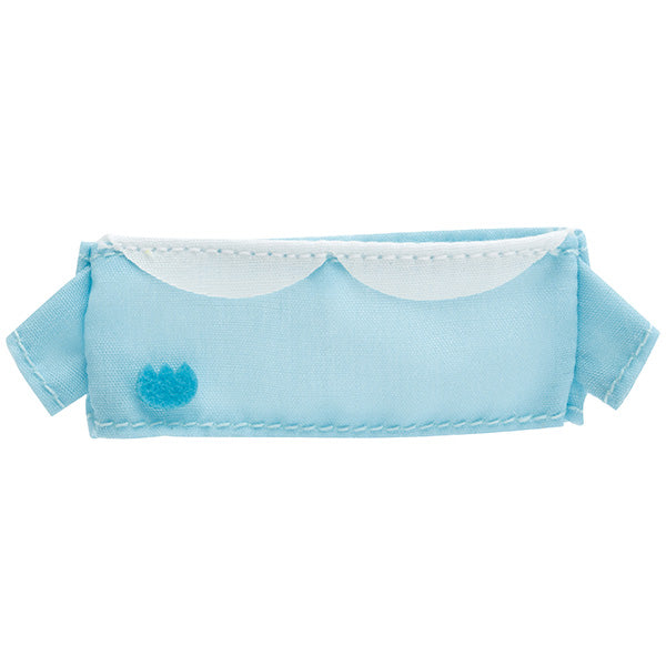 San-X Sumikko gurashi Okigae clothes Smock BLUE from Minikko nursery school theme San-X Japan