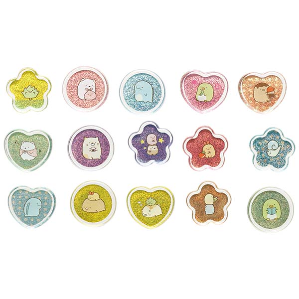San-X Sumikko gurashi Seal Bits Acrylic Flake stickers San-X Japan