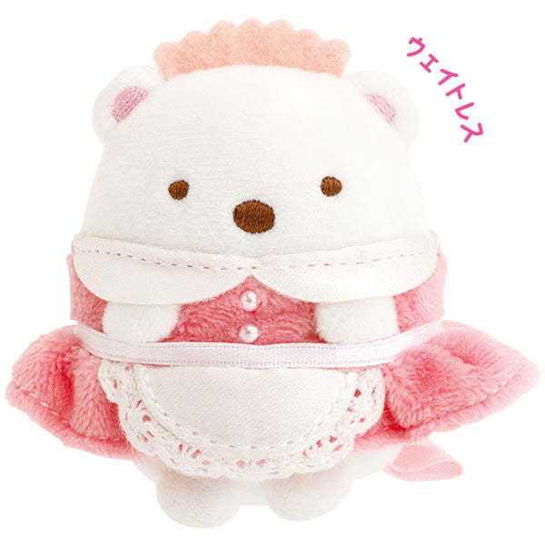 San-X Sumikko gurashi Tenori Plush Shirokuma/ Penguin?/ Tonkatsu/ Neko/ Tokage from Fruit Parlor theme San-X Japan