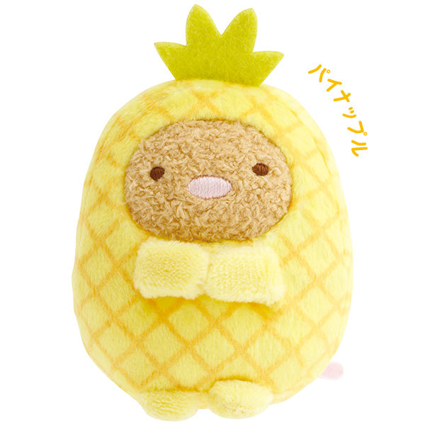 San-X Sumikko gurashi Tenori Plush Shirokuma/ Penguin?/ Tonkatsu/ Neko/ Tokage from Fruit Parlor theme San-X Japan