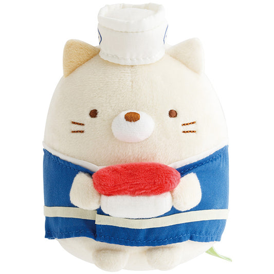San-X Sumikko gurashi Neko Plush Sushi theme San-X Japan