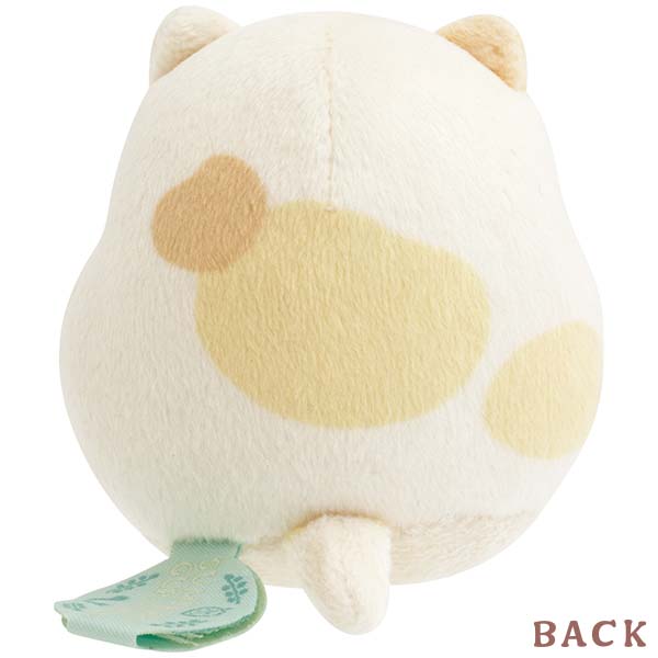 San-X Sumikko gurashi Scine Plush Set of Tenori Neko & Omelette rice Tanuki’s Manmaru Restaurant Theme from San-X Japan