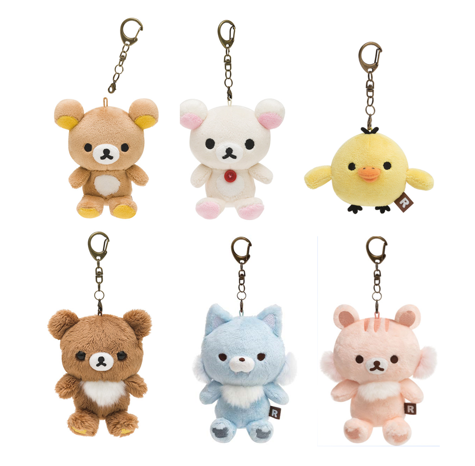 San-X Rilakkuma Odekake Plush Keychain for Dress up San-X Japan