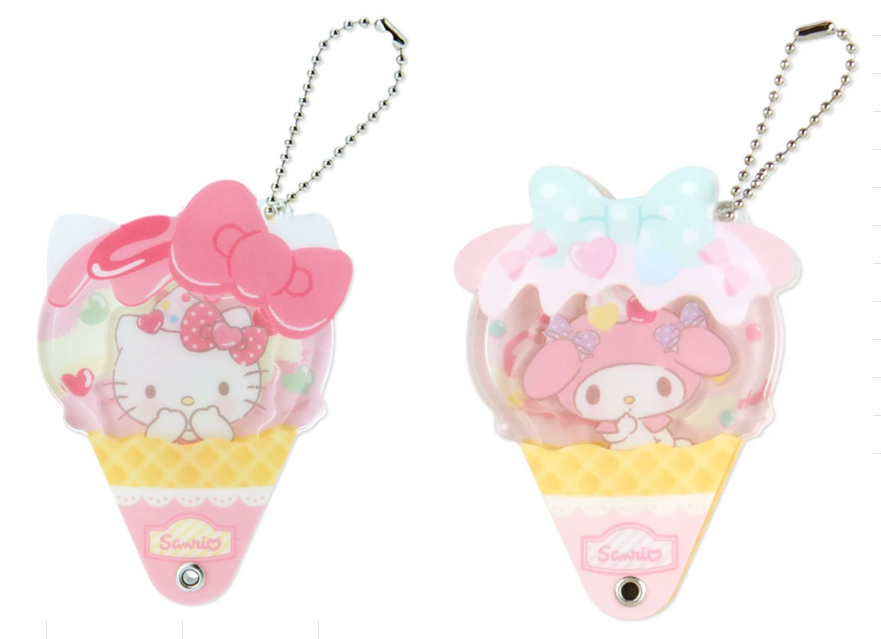Sanrio Acrylic customize Keychain Key holder Ice Cream Design with Blind Package Sanrio Japan